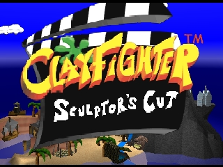 Clay Fighter - Sculptor's Cut (USA) Title Screen